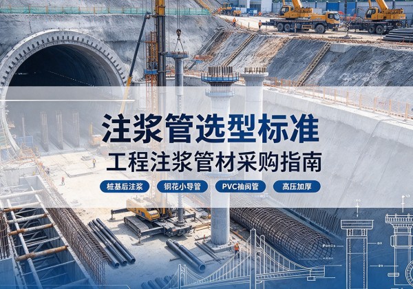 浮山注浆管选型标准